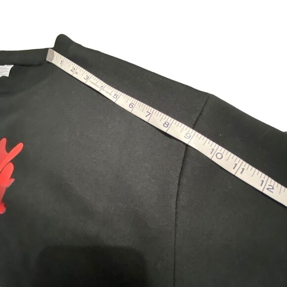 Women Christmas Pullover Loose Fit Long Sleeve Sweatshirt  Fleece Small - Picture 6 of 8